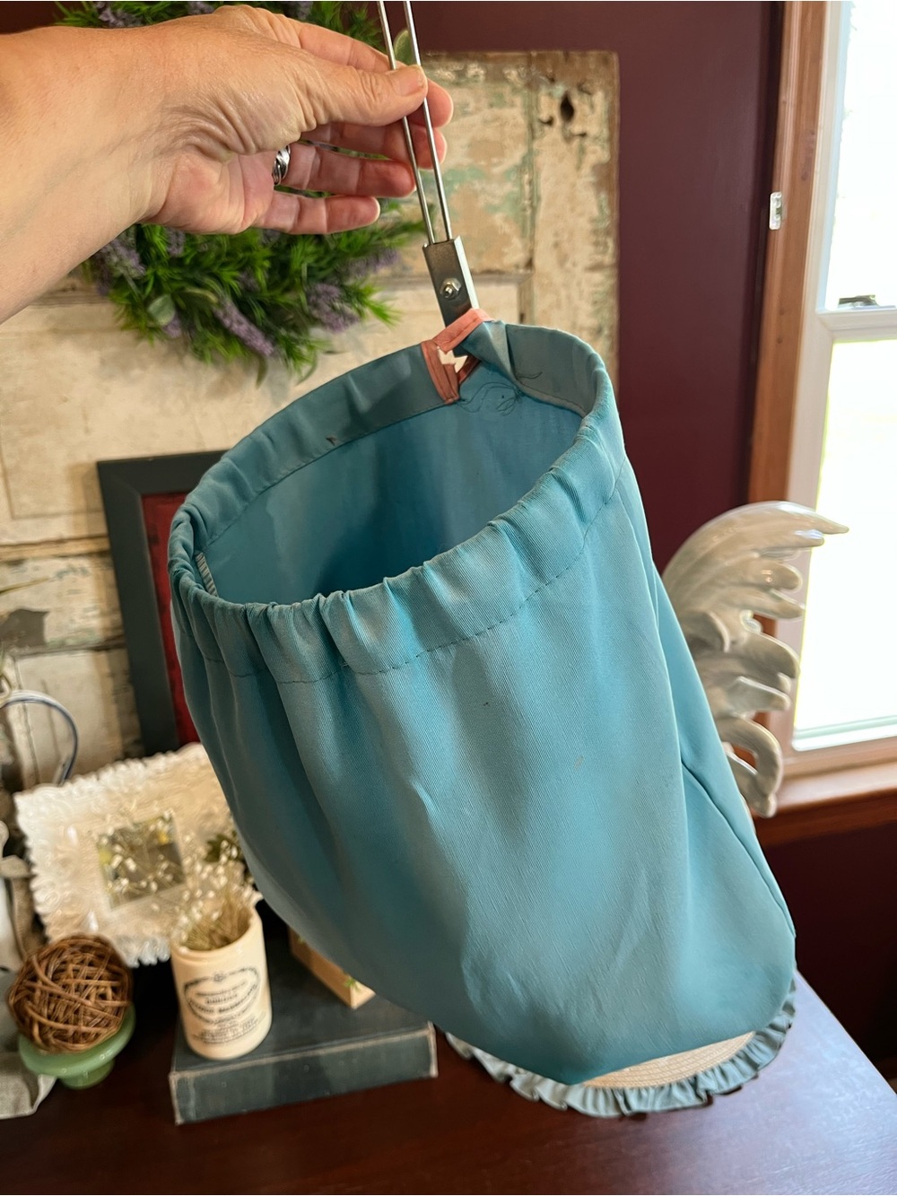 Vintage Clothes Pin Holder READ - Picture 9 of 12